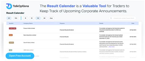 results calendar nse|result calendar for f&o stocks.